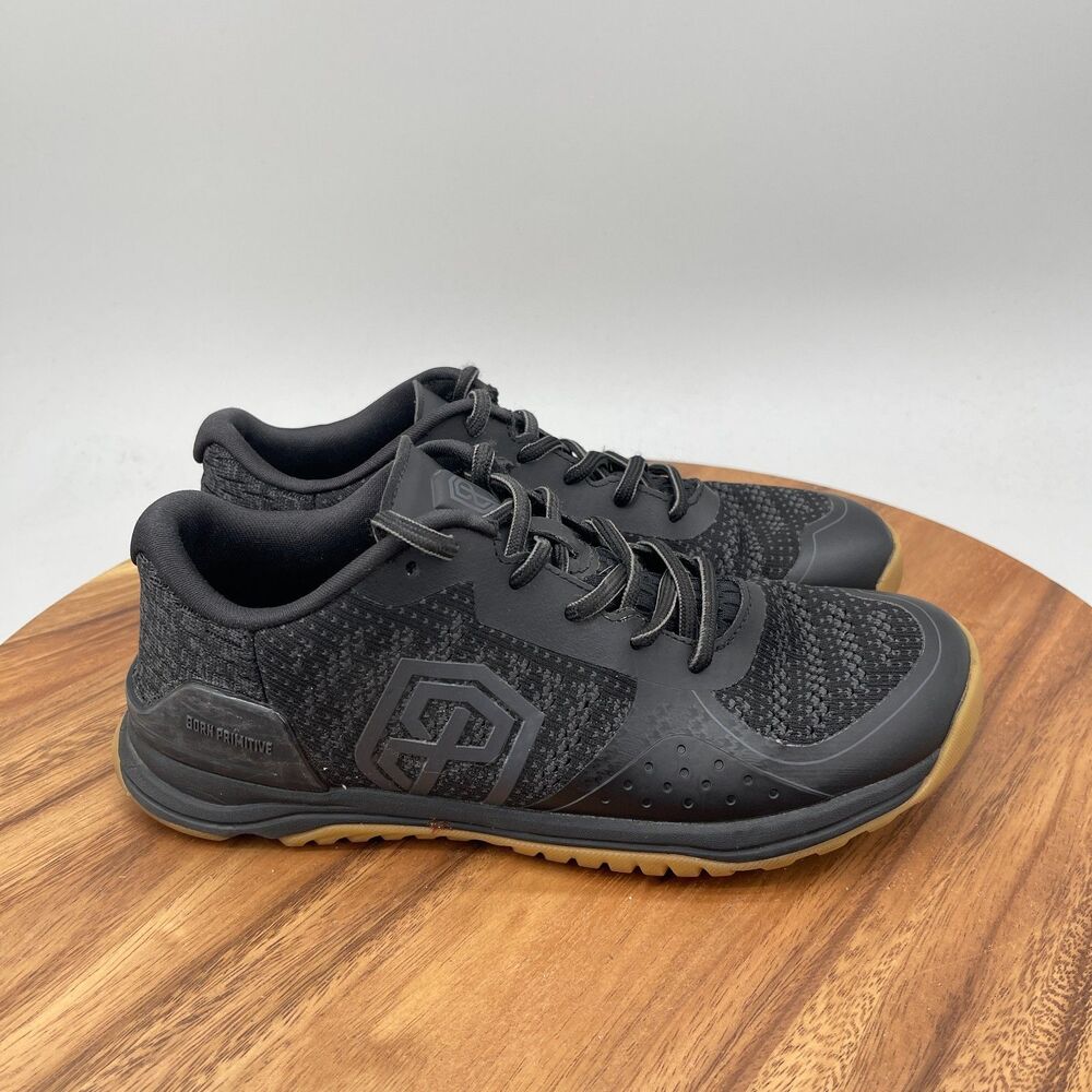 Born Primitive Savage 1 Shoes Womens Size 9 Black Running Comfort Walking Gum